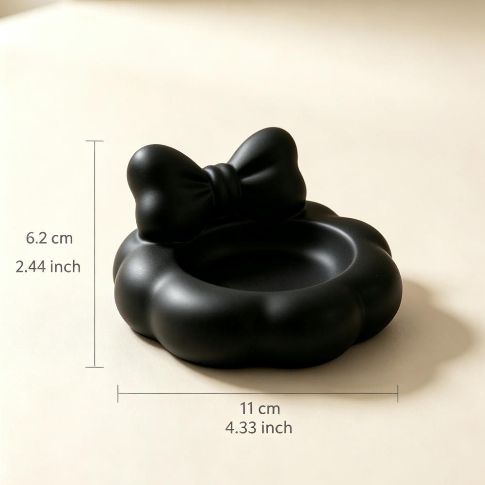 3D Printed Black Bow Jewelry T - Organza Ribbon Spool ulasan dan harga