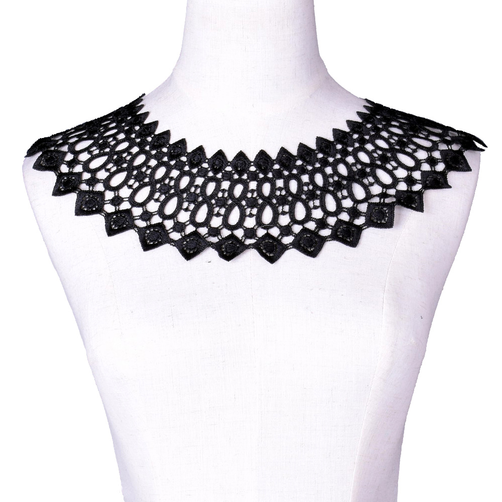 Black Embroidery Venise Lace N - Embellishments For Scrapbooking ulasan dan harga