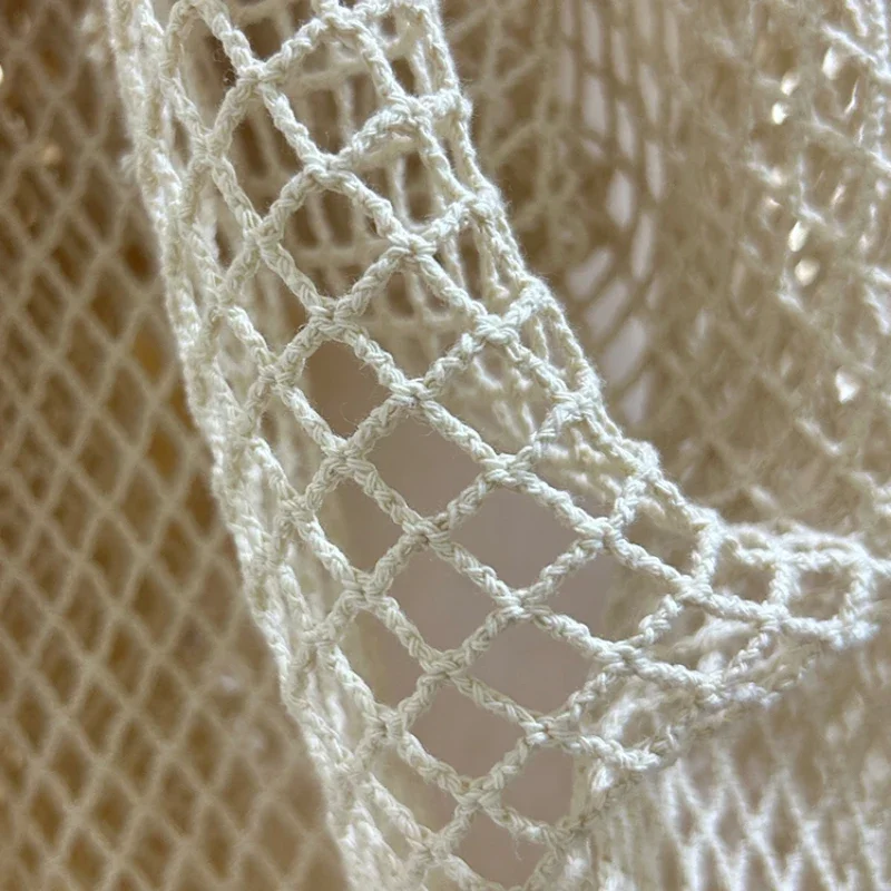Fishing Net Fabric Cotton Line - Crystal Mesh Fabric ulasan dan harga