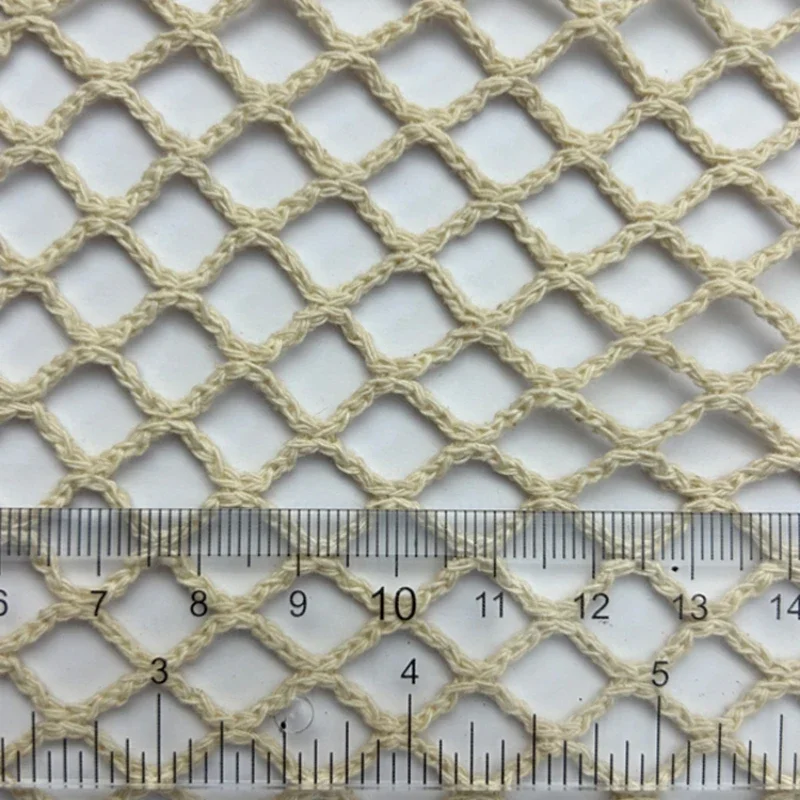 Fishing Net Fabric Cotton Line - Crystal Mesh Fabric ulasan dan harga