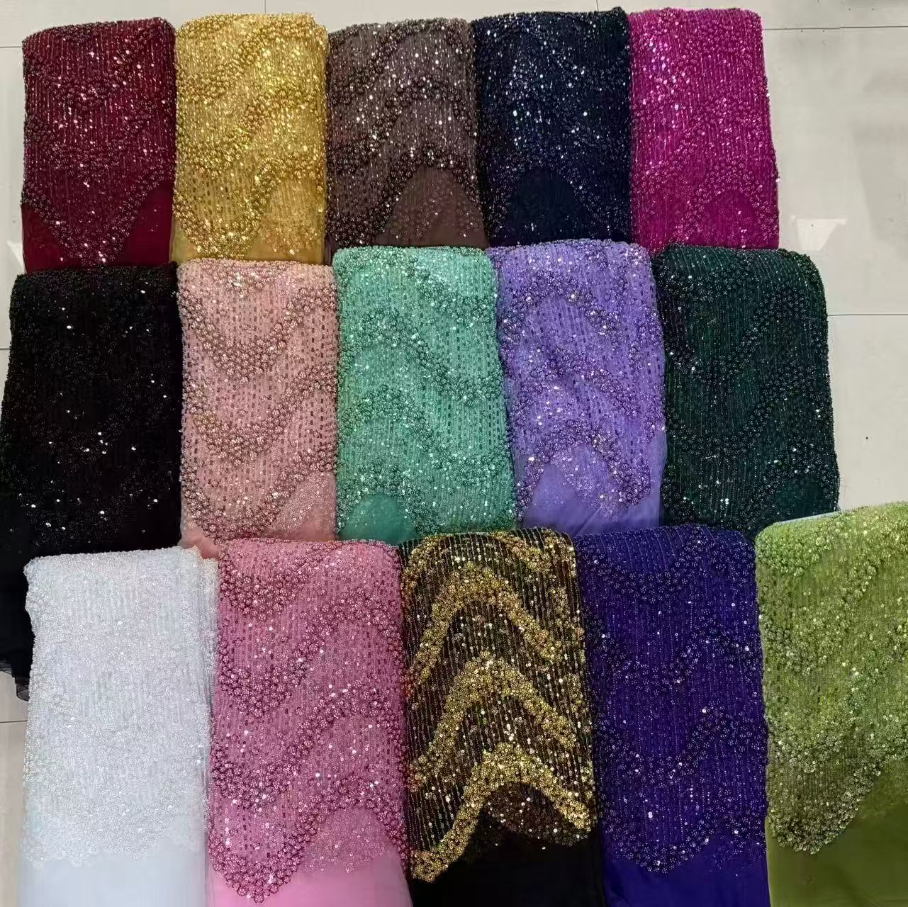 2025 Latest Hot Sale New High- - Crystal Mesh Fabric ulasan dan harga