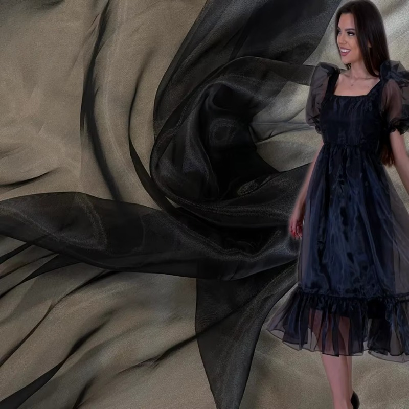 Mistlace 5 Yards Black Crystal - Crystal Mesh Fabric ulasan dan harga
