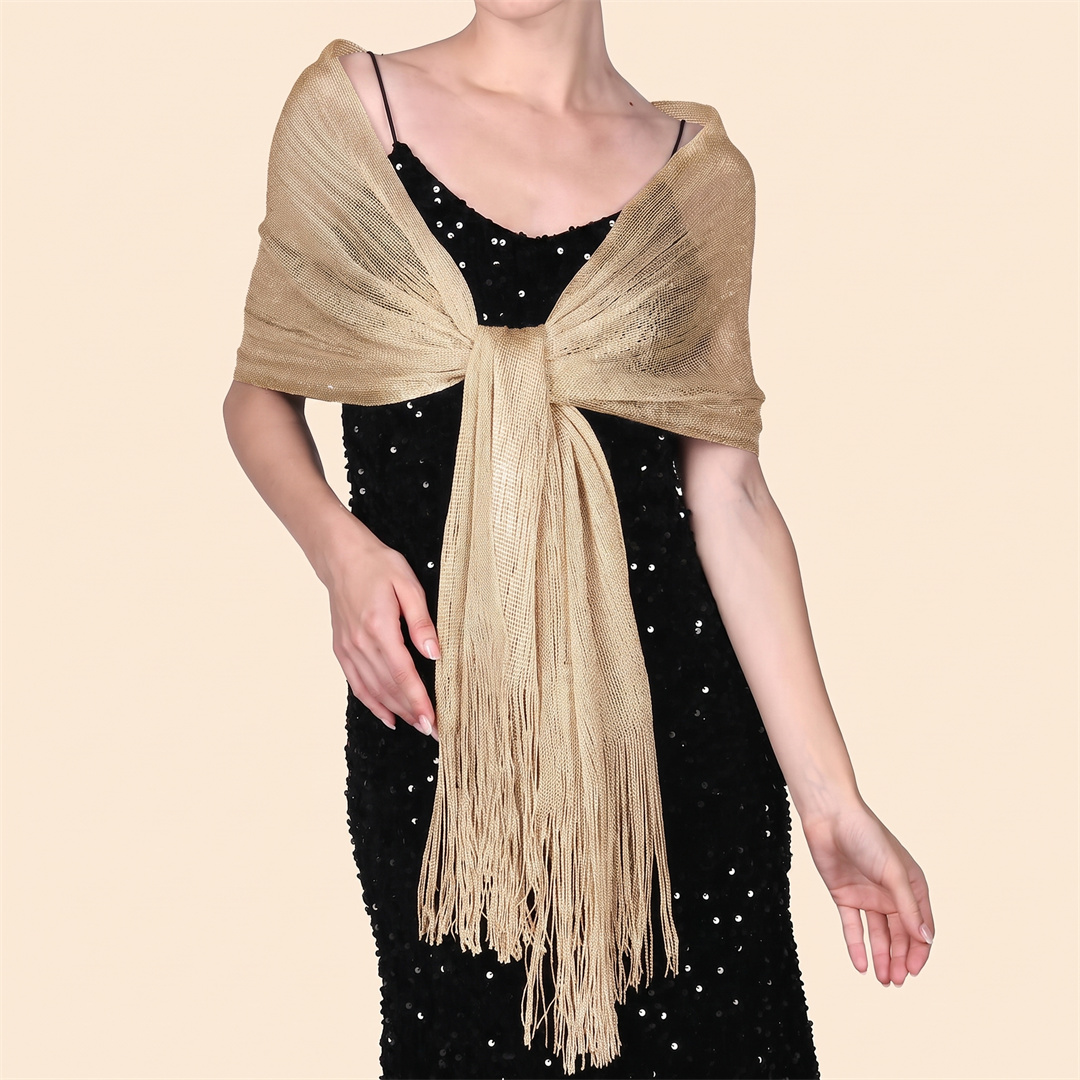 Fashion Bright Sunscreen Shawl - Tassel Fringe Trim ulasan dan harga